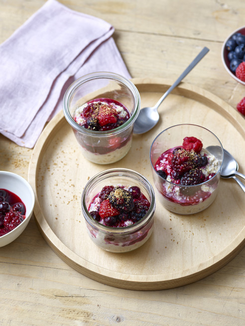 Honeyed Berry Oat Pot