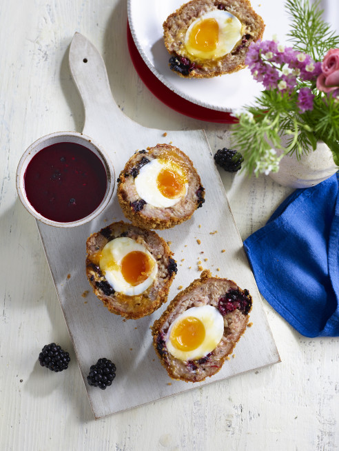 Blackberry Scotch Eggs