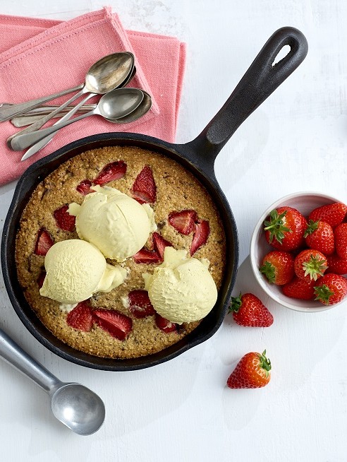 Giant Strawberry Choc Chip Cookie