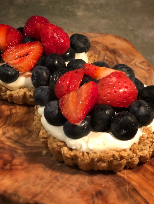 Berry Fruity Crumble Snacks