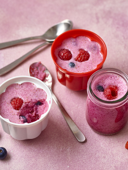 Strawberry Jelly Pots