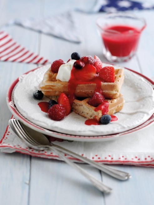 Berry Waffles