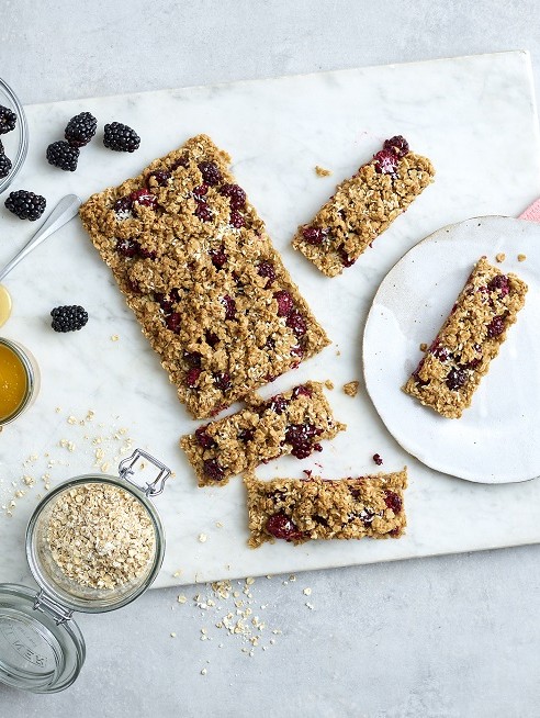 Blackberry Flapjack