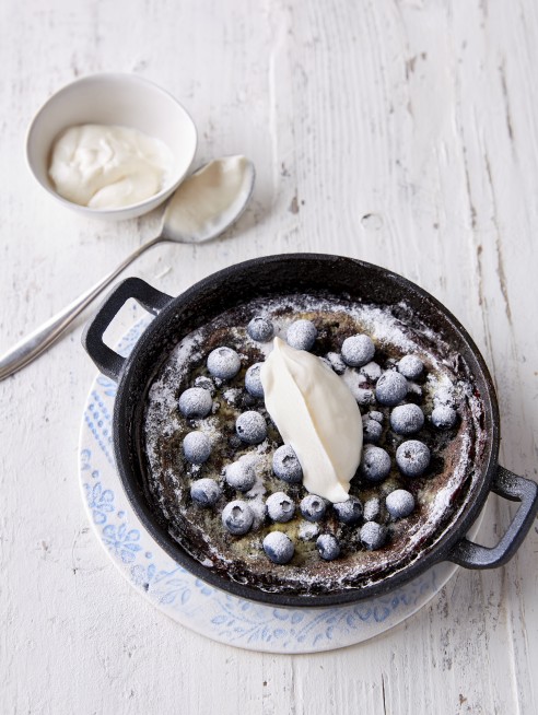 Blueberry and Buckwheat Clafoutis