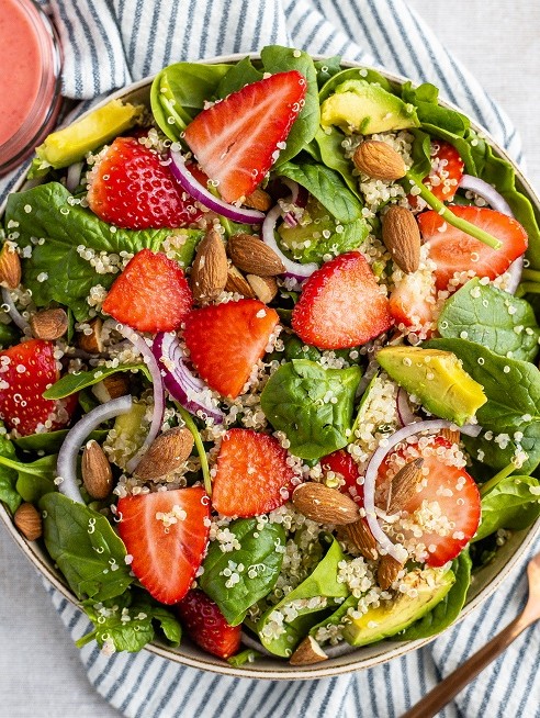 Strawberry Quinoa Salad