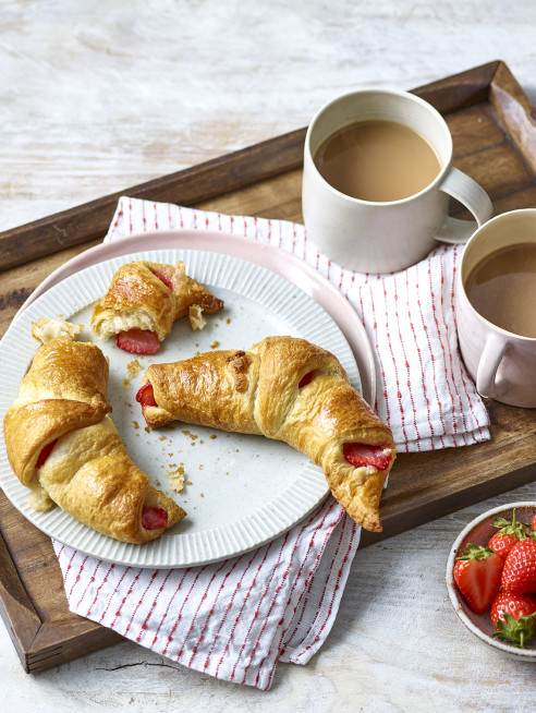 Strawberry Almond Croissant