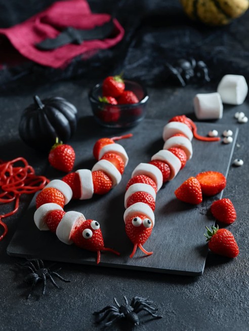 Strawberry Mallow Snakes